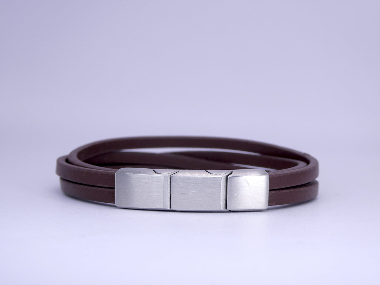 Four Strap Bracelet - Brown