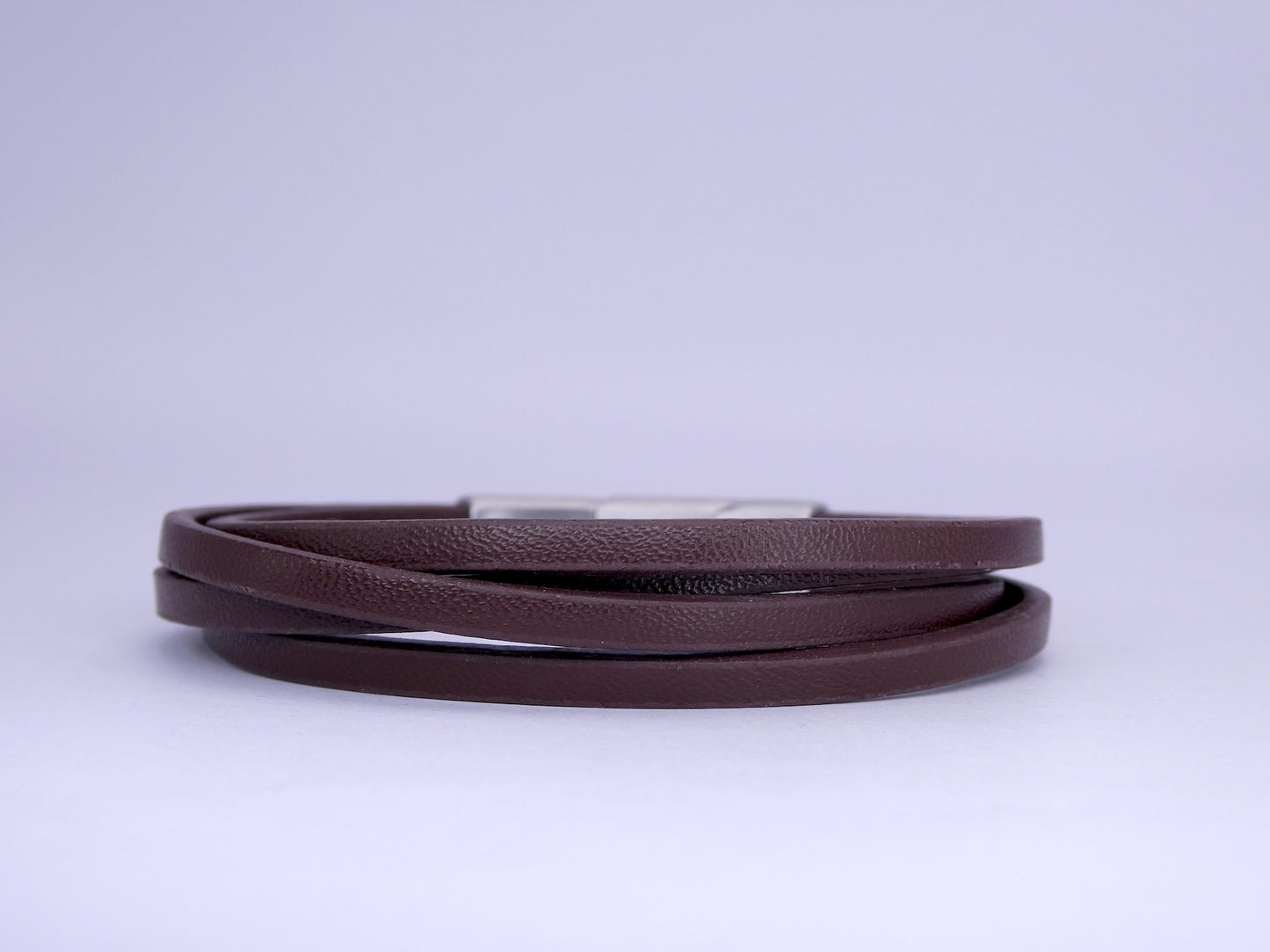 Four Strap Bracelet - Brown