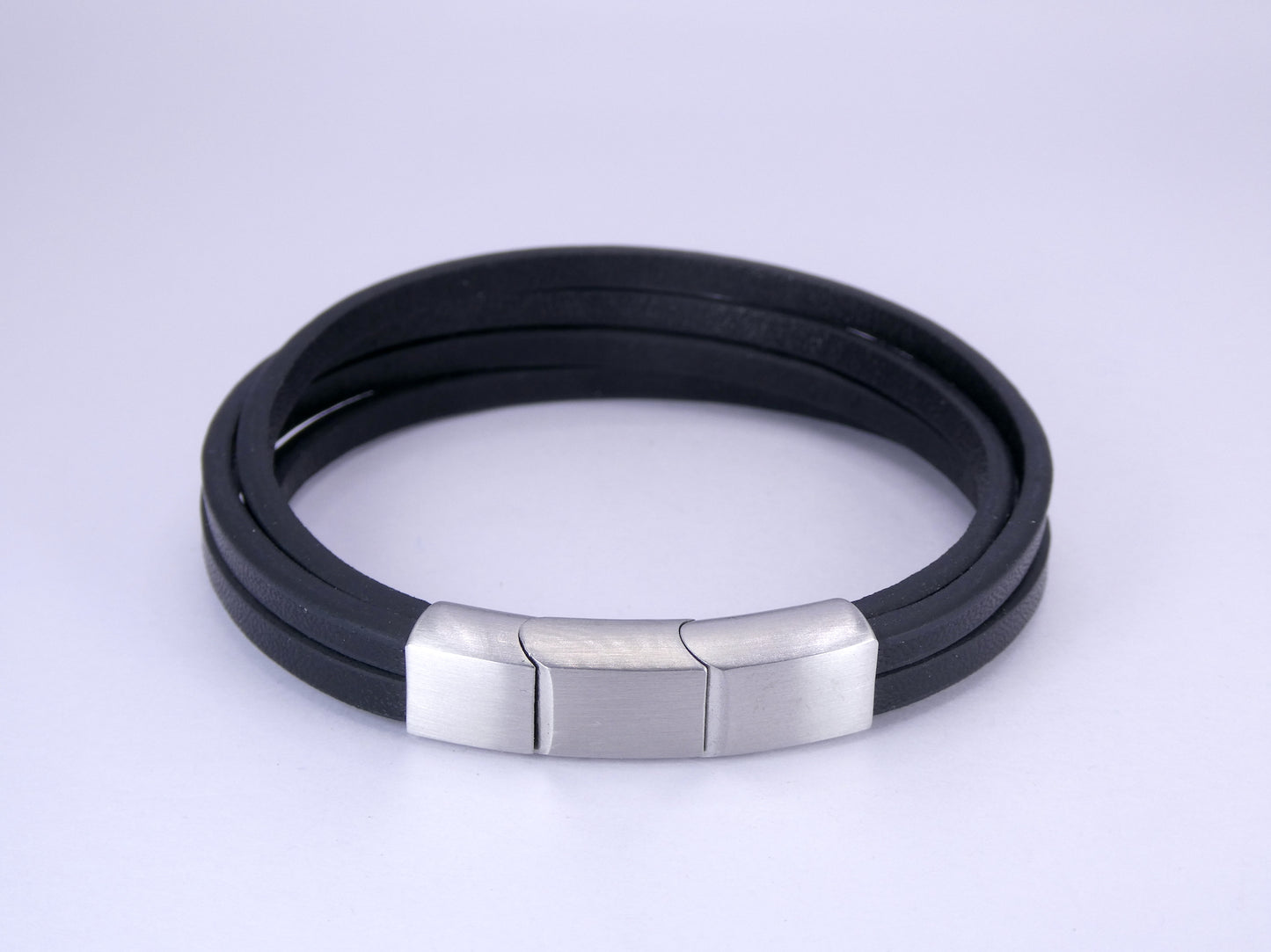Four Strap Bracelet - Black